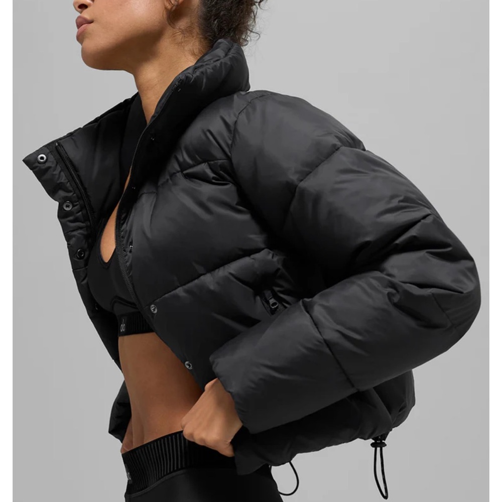 ALO Yoga Black Puffer Jacket
